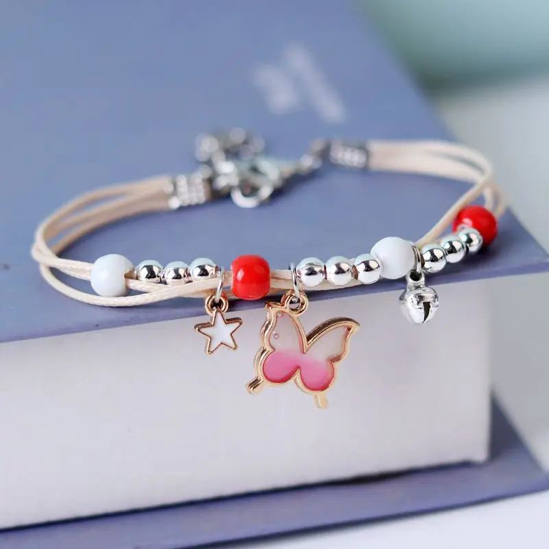 Bracelet japonais papillon coloré - Image 5