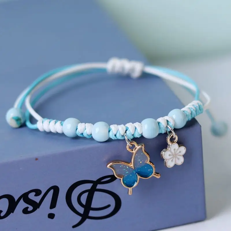 Bracelet japonais papillon coloré - Image 6