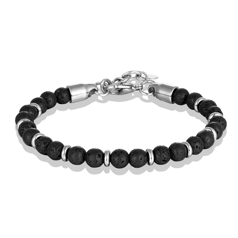Bracelet Japonais perlé de pierre naturelle - Image 12