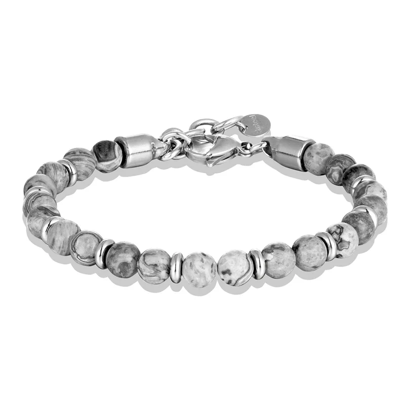 Bracelet Japonais perlé de pierre naturelle - Image 9