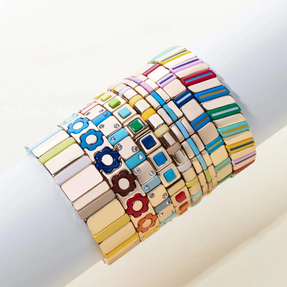 Bracelet Miyuki perles multiformes - Image 6