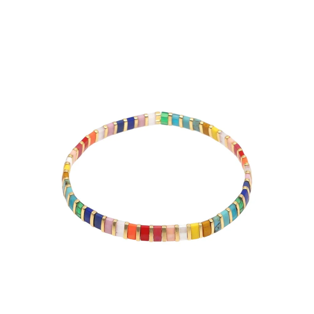 Bracelet Miyuki Tila arc en ciel - Image 4
