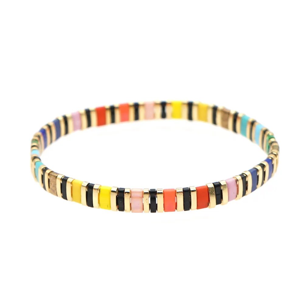 Bracelet Miyuki Tila arc en ciel - Image 5