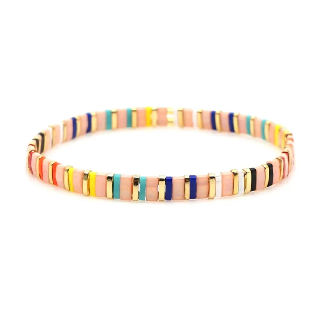 Bracelet Miyuki Tila arc en ciel - Image 6