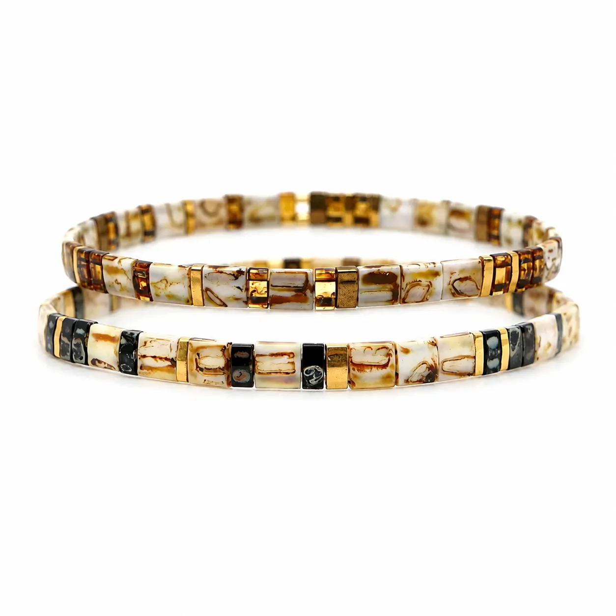 Bracelet Miyuki Tila Beads