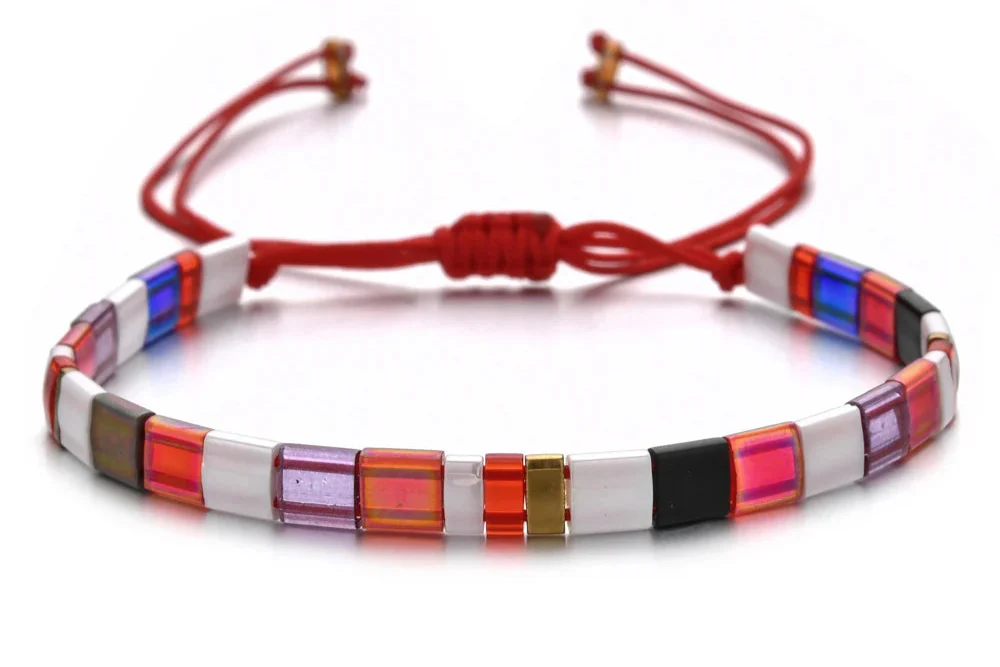 Bracelet Miyuki Tila Breloque - Image 5