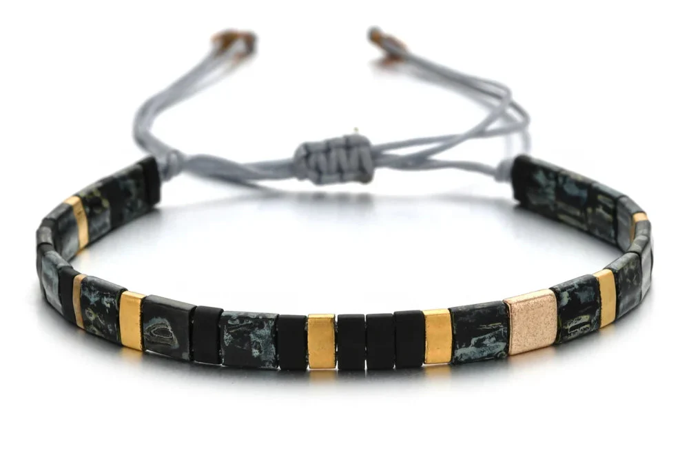 Bracelet Miyuki Tila Breloque - Image 7