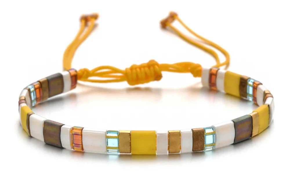 Bracelet Miyuki Tila Breloque - Image 8