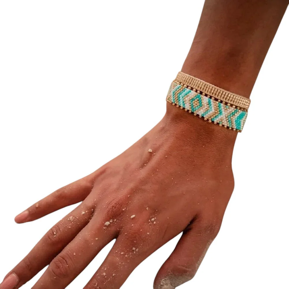 Bracelet Miyuki Tila Chevrons - Image 2