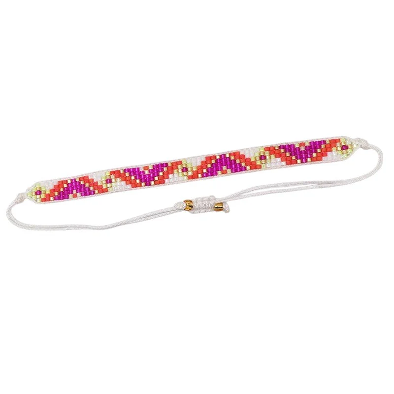 Bracelet Miyuki Tila Multicolore Tissé - Image 15
