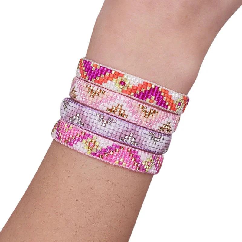 Bracelet Miyuki Tila Multicolore Tissé - Image 2
