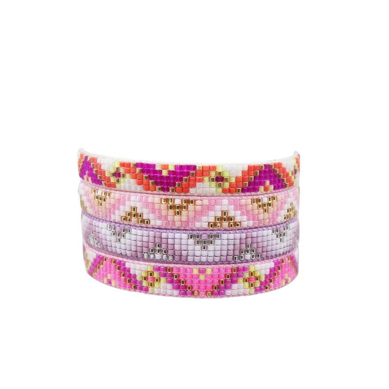 Bracelet Miyuki Tila Multicolore Tissé - Image 7