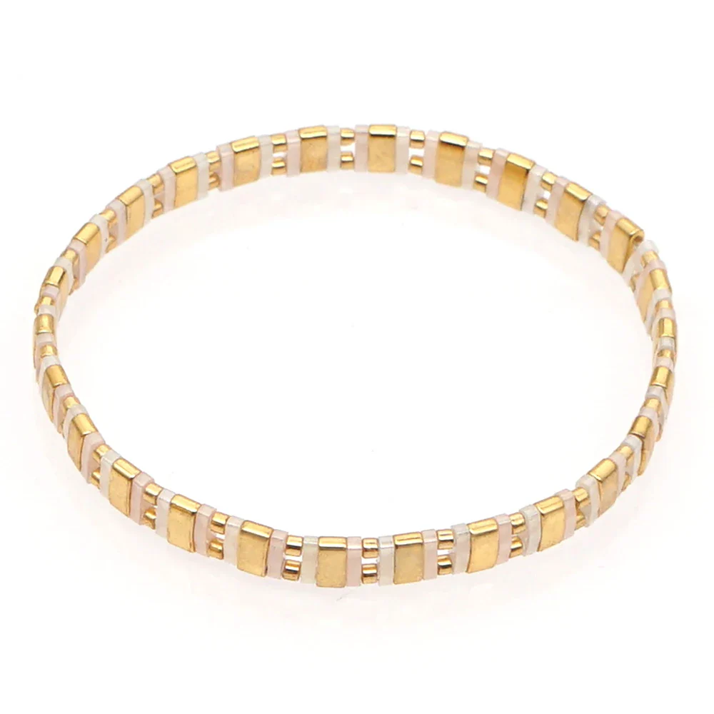 Bracelet Miyuki Tila Or - Image 5