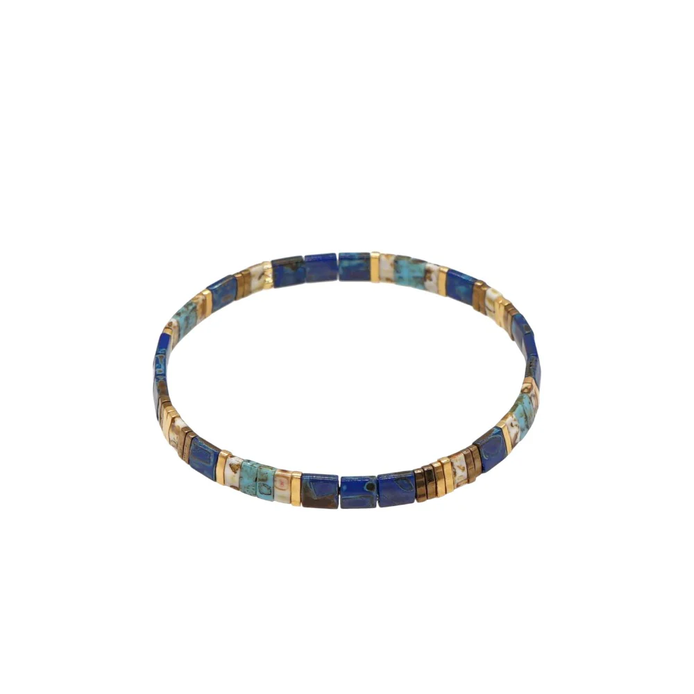 Bracelet Miyuki Tila Style Retro - Image 4