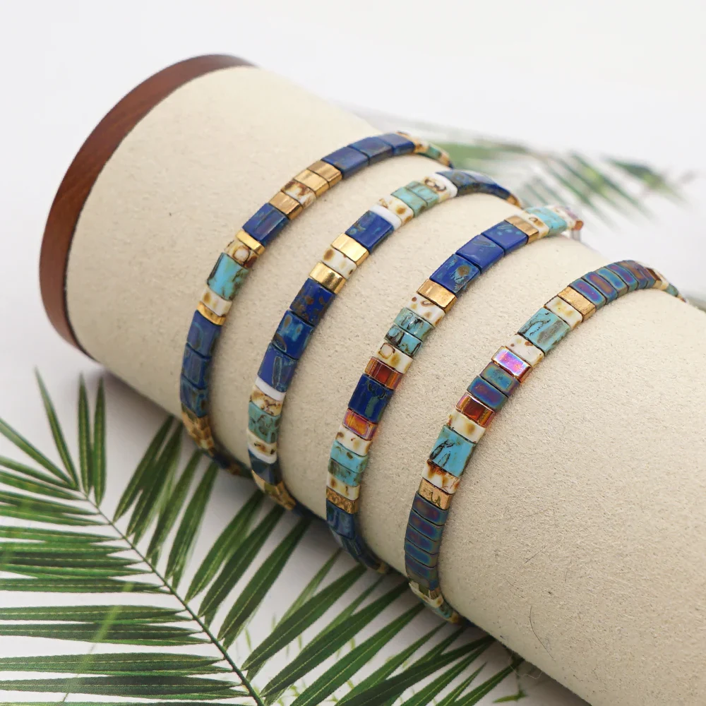 Bracelet Miyuki Tila Style Retro - Image 7