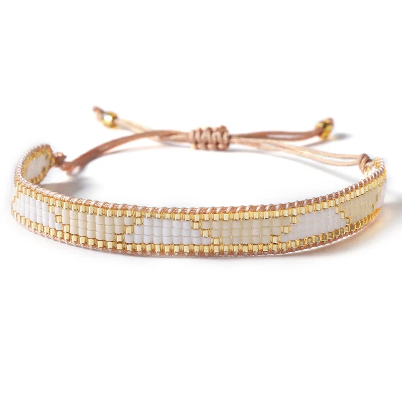 Bracelet Miyuki Tila tissés Pastel - Image 13