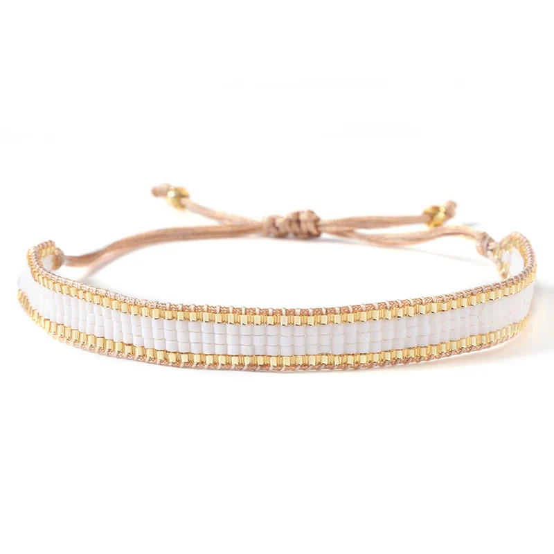 Bracelet Miyuki Tila tissés Pastel - Image 14