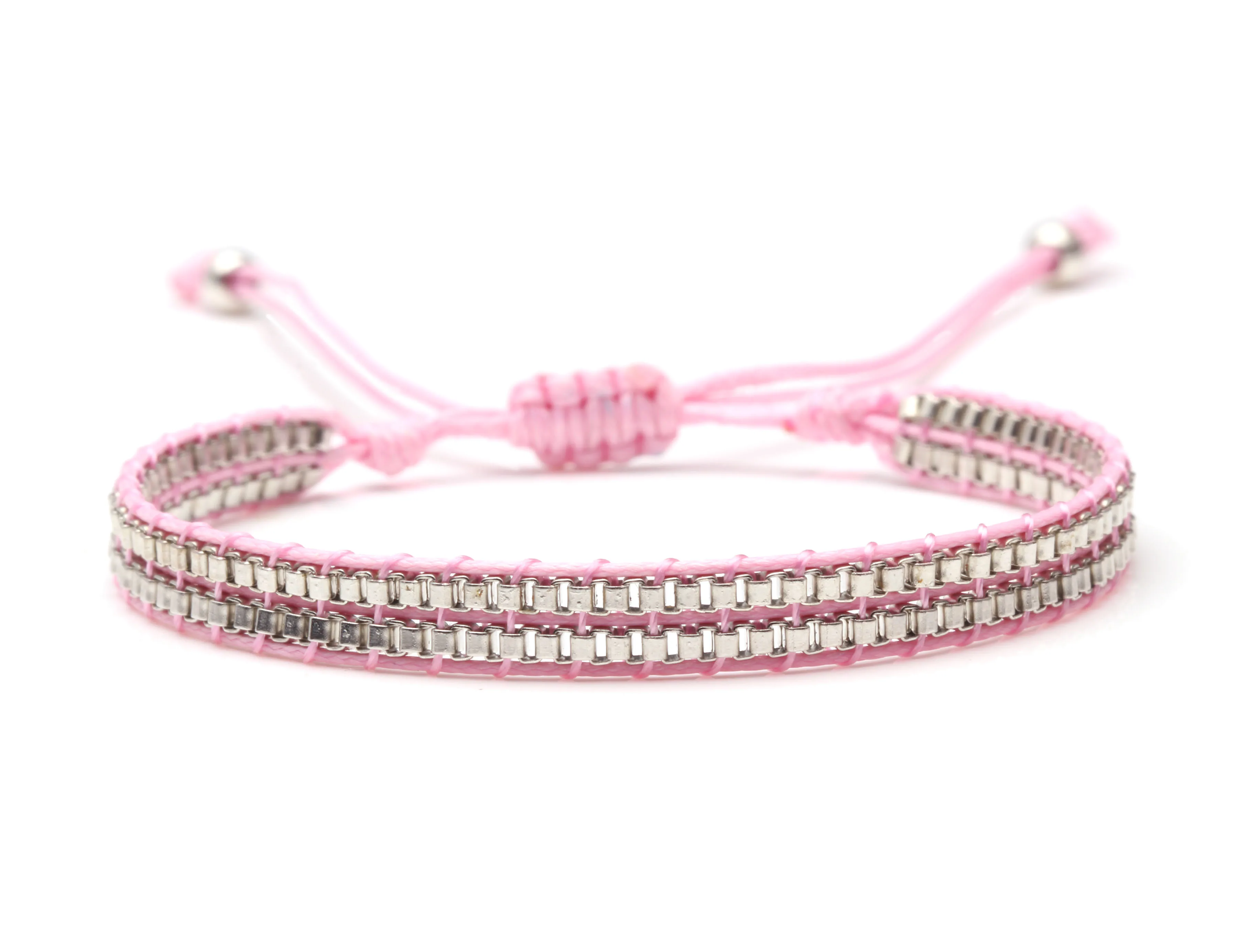 Bracelet Miyuki Tila Verre Tissé Camel - Image 8