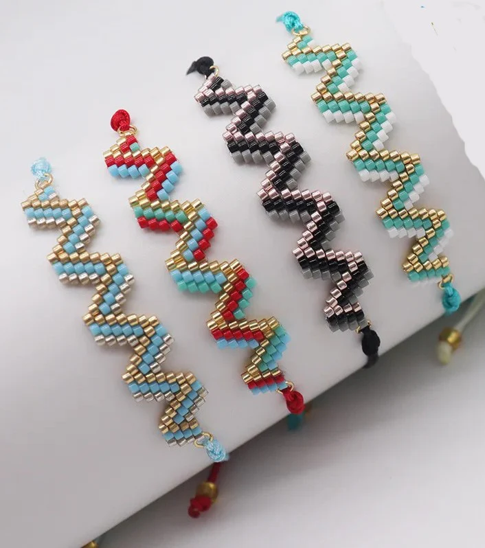 Bracelet Miyuki Tila Zigzag - Image 20
