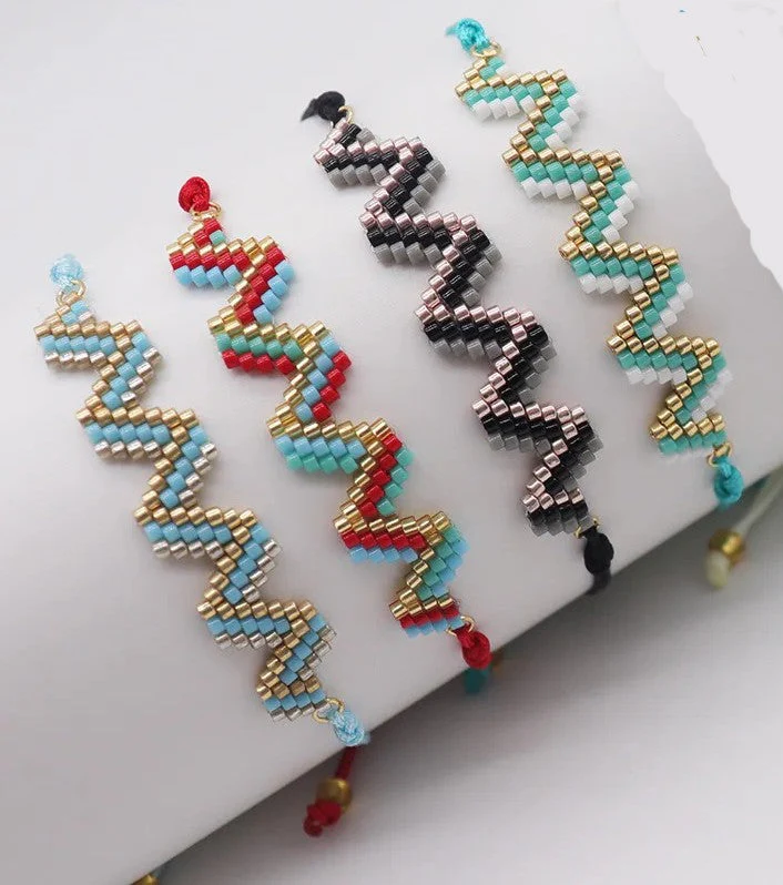 Bracelet Miyuki Tila Zigzag - Image 8