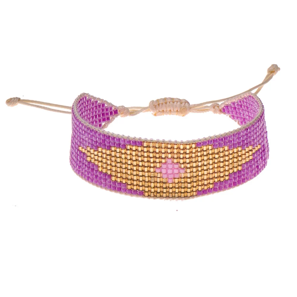 Bracelet Miyuki tissé mauvais Œil - Image 4