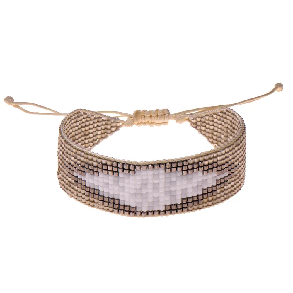 Bracelet Miyuki tissé mauvais Œil - Image 6