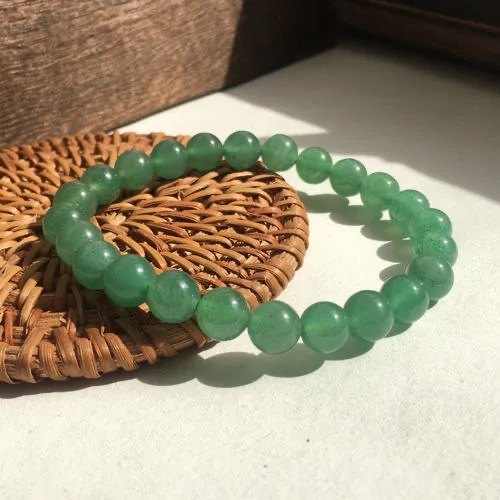 Bracelet perlé de jade Japonais - Image 5
