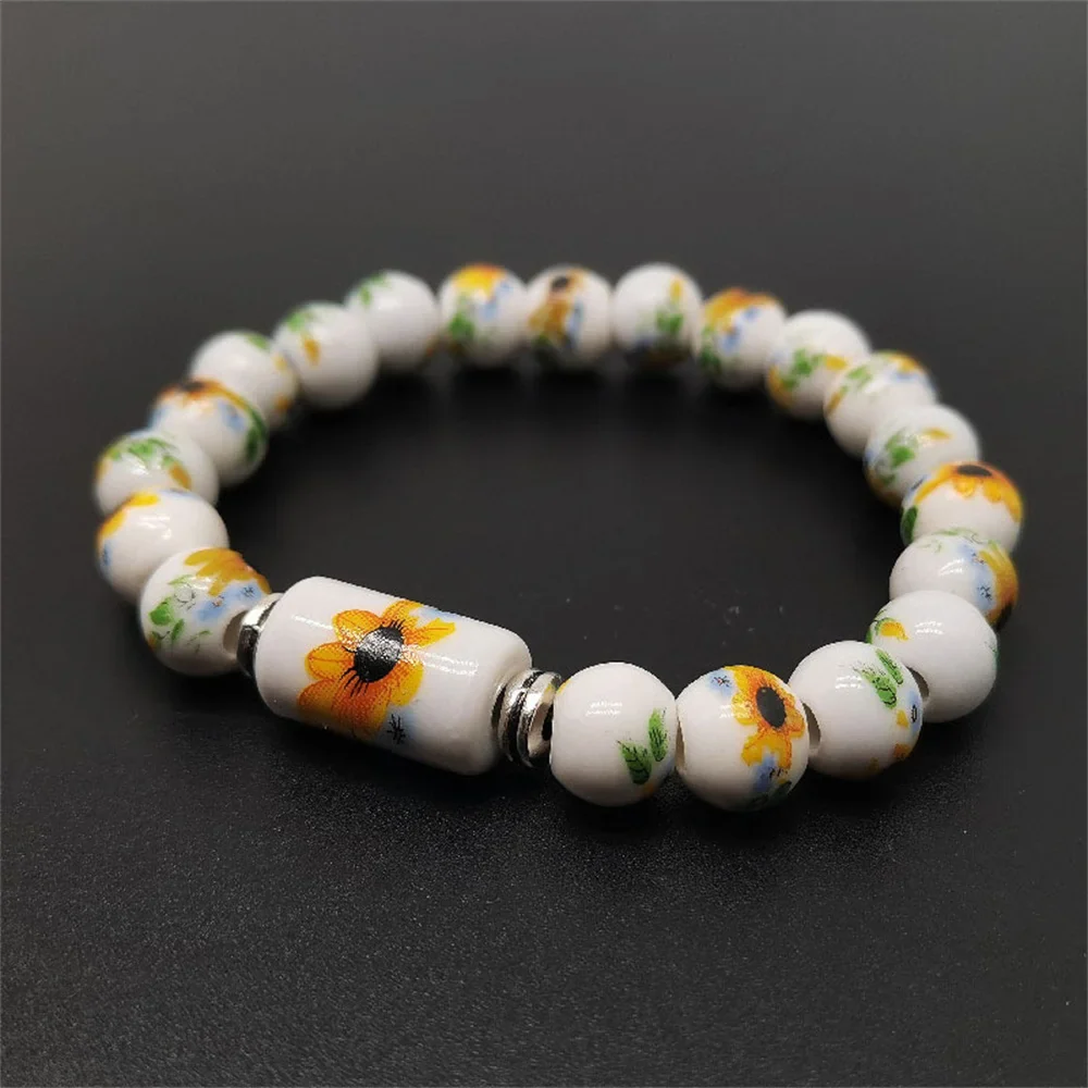Bracelet Perlé Japonais en porcelaine - Image 4