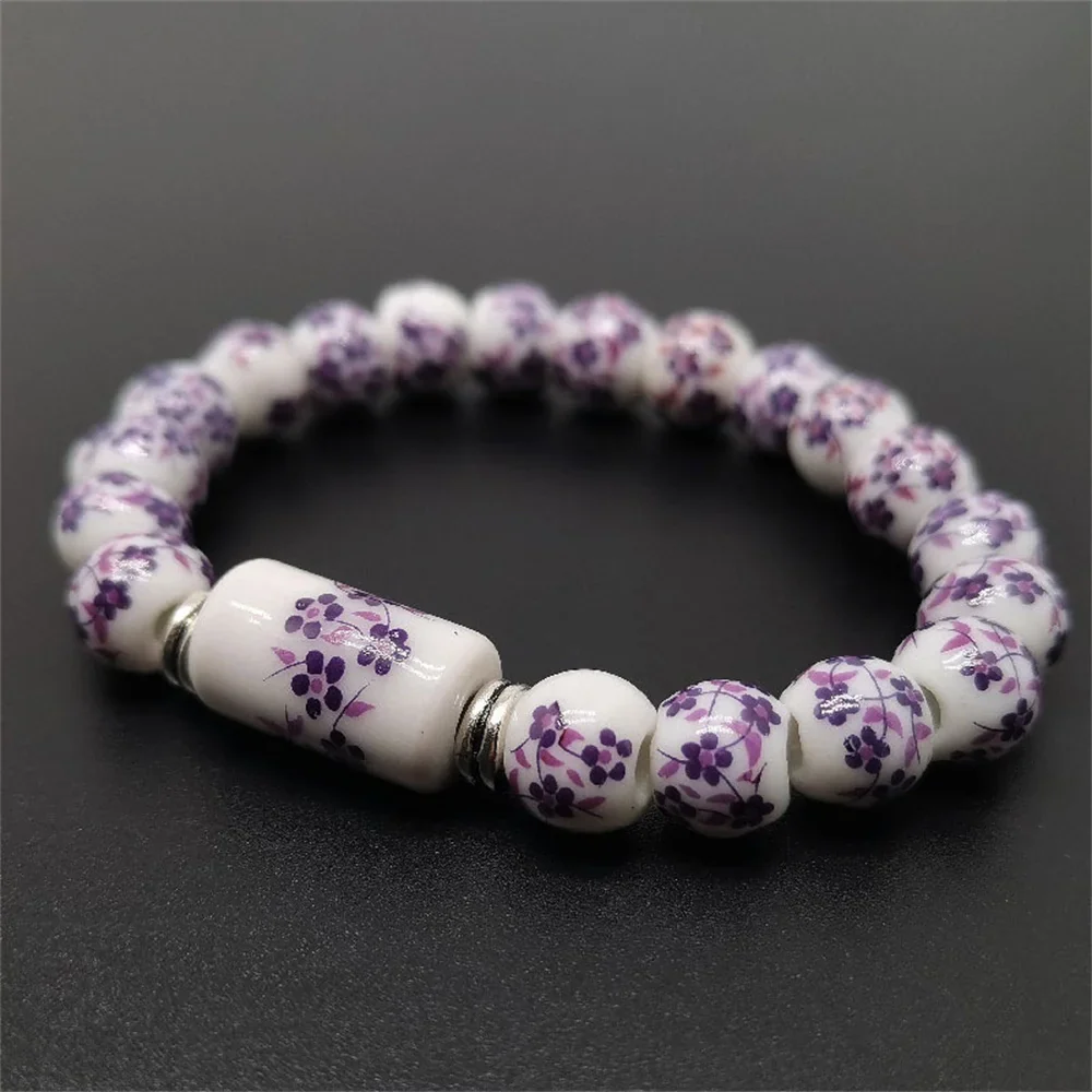 Bracelet Perlé Japonais en porcelaine - Image 7