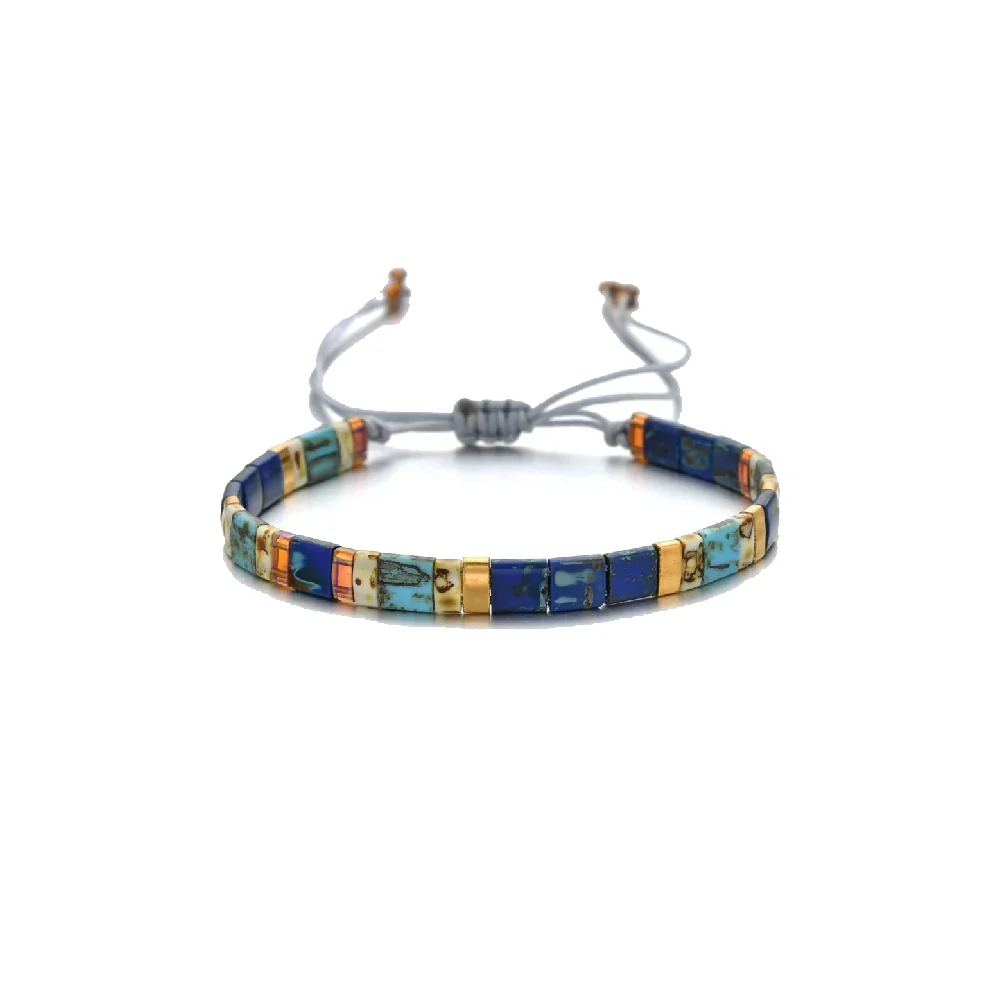 Bracelet perles miyuki plates - Image 3