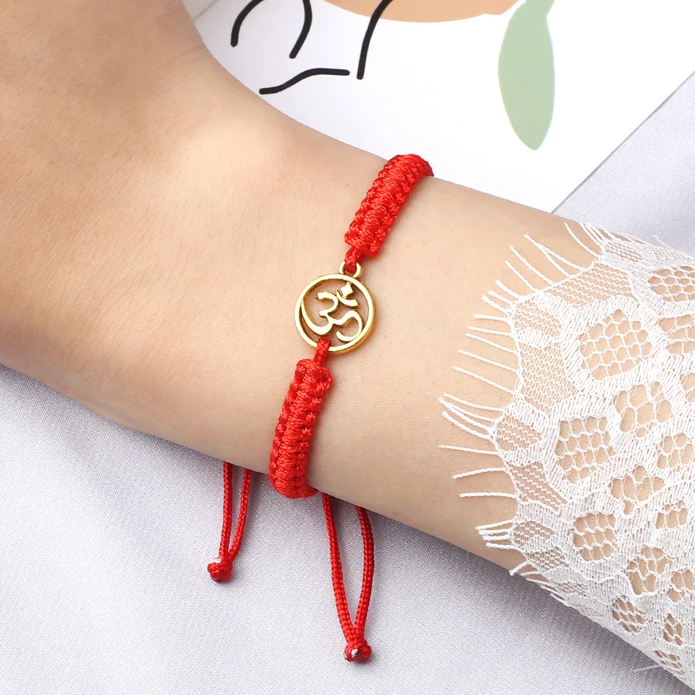 Bracelet porte-bonheur japonais en corde tressée - Image 2