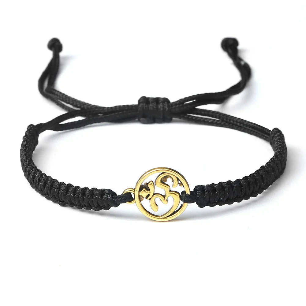 Bracelet porte-bonheur japonais en corde tressée - Image 9