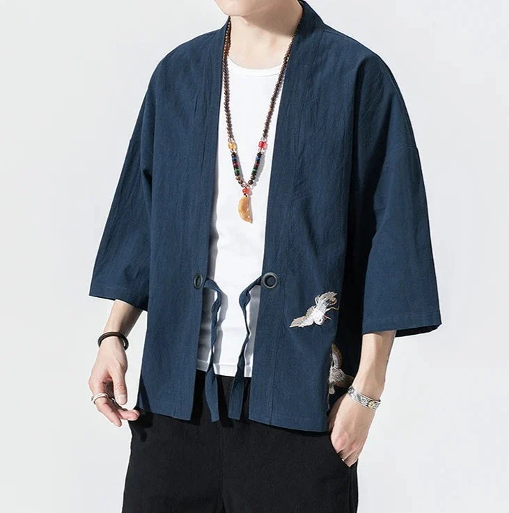 Cardigan Kimono Homme - Image 2