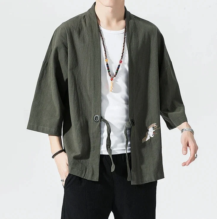 Cardigan Kimono Homme - Image 3