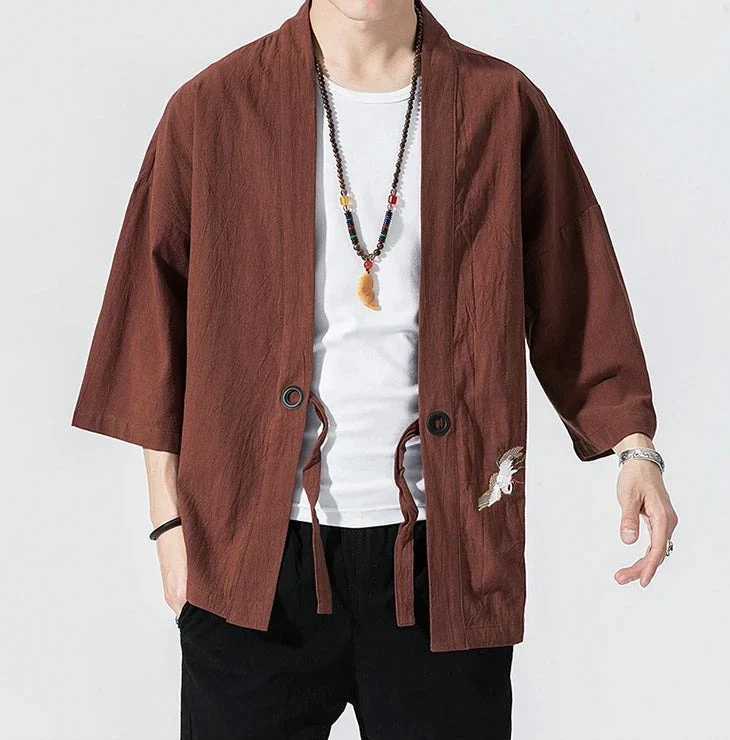 Cardigan Kimono Homme - Image 5
