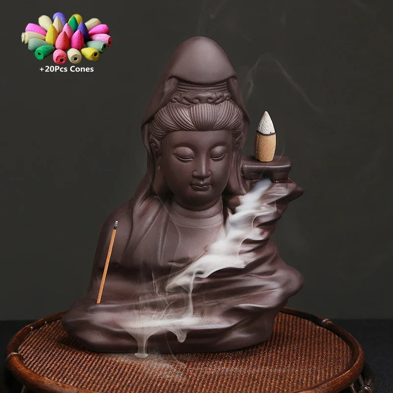 Cascade de bouddha à encens - Image 2