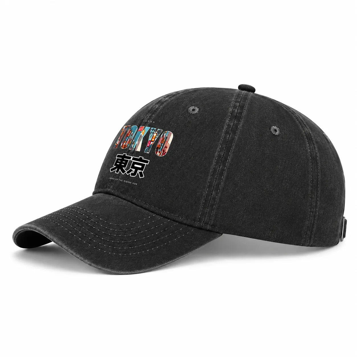 Casquette Japonaise à Imprimé Tokyo - Image 2