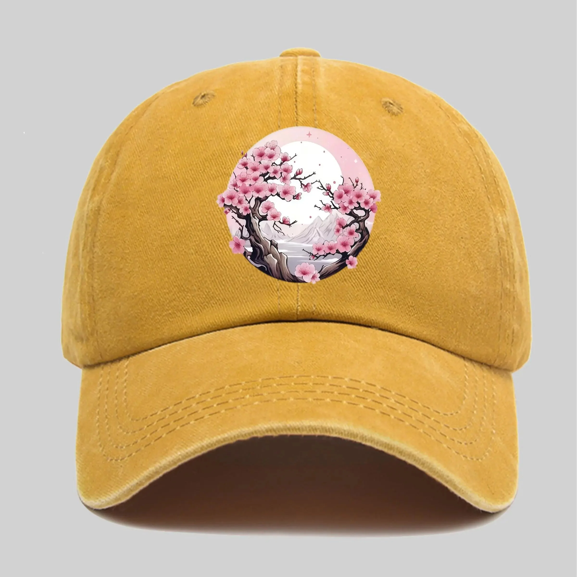 Casquette Japonaise Ajustable Cerisier - Image 4