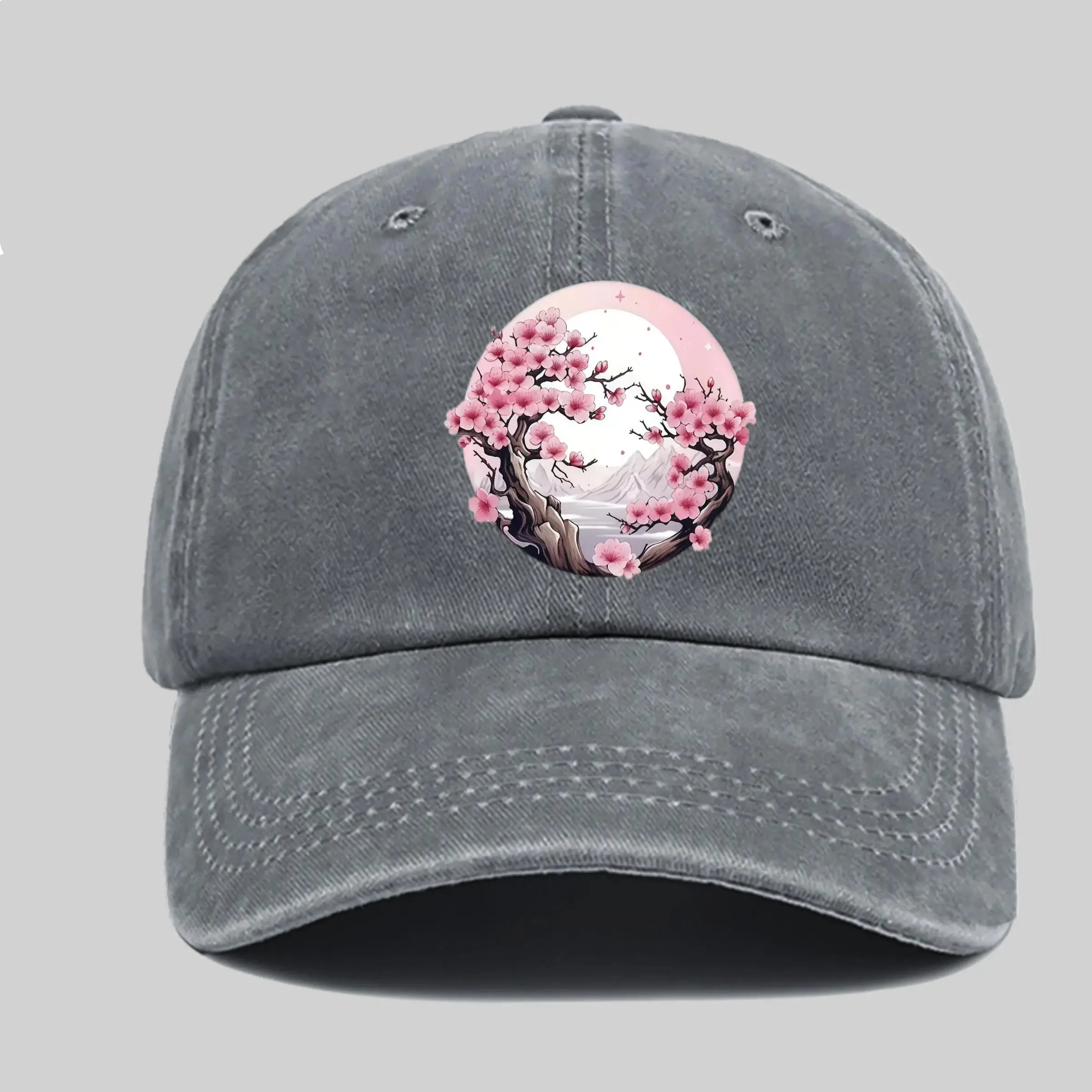 Casquette Japonaise Ajustable Cerisier - Image 5