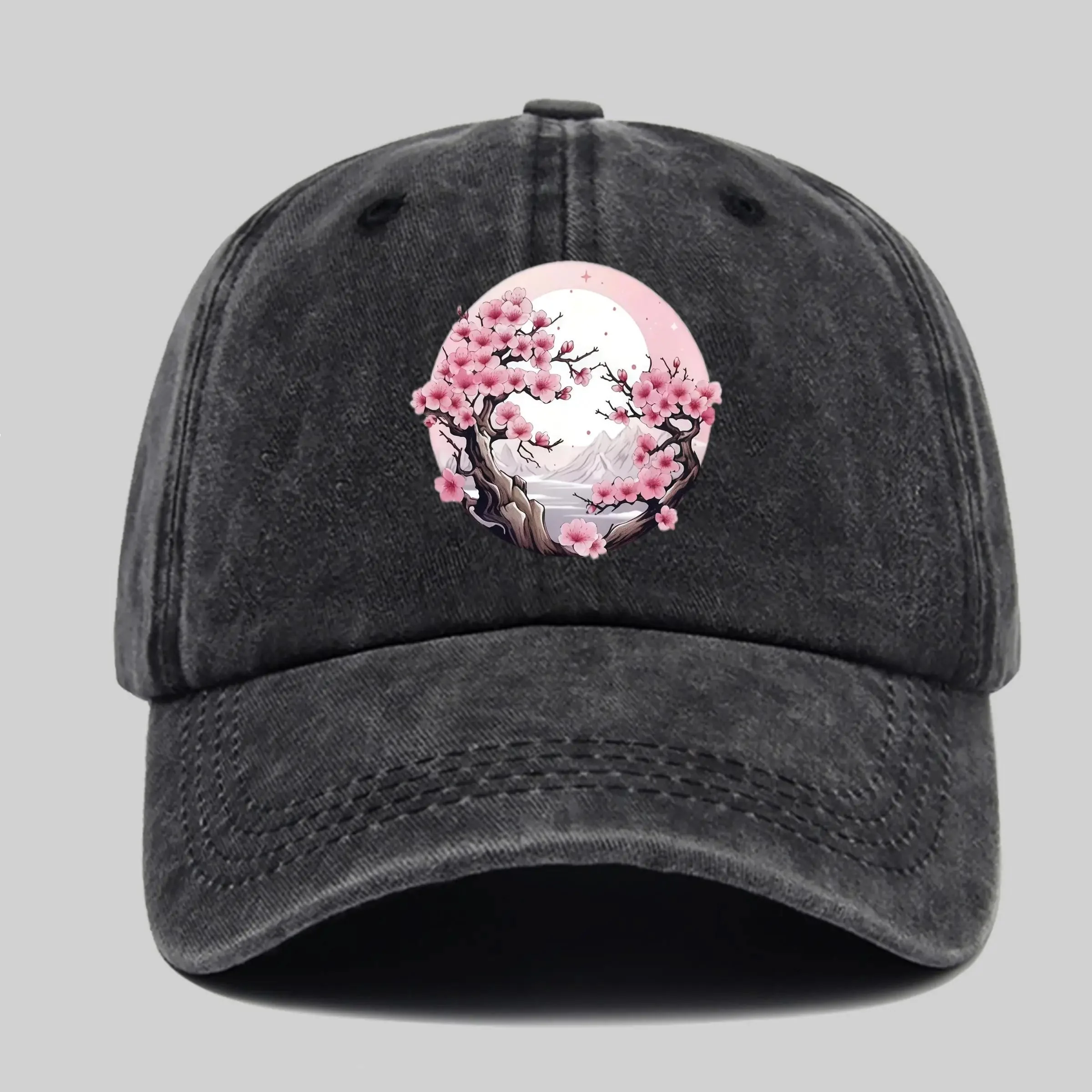Casquette Japonaise Ajustable Cerisier - Image 6
