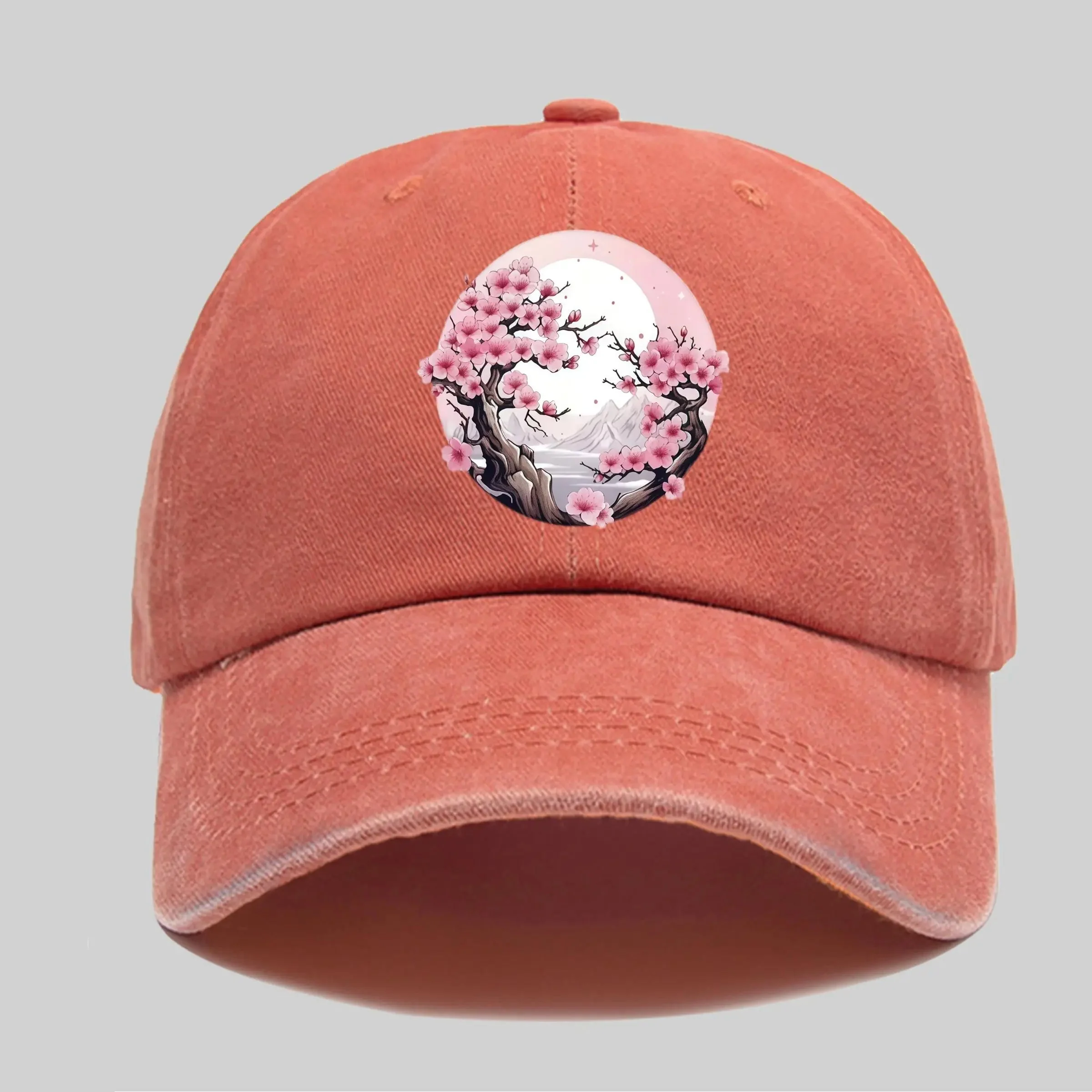 Casquette Japonaise Ajustable Cerisier - Image 7