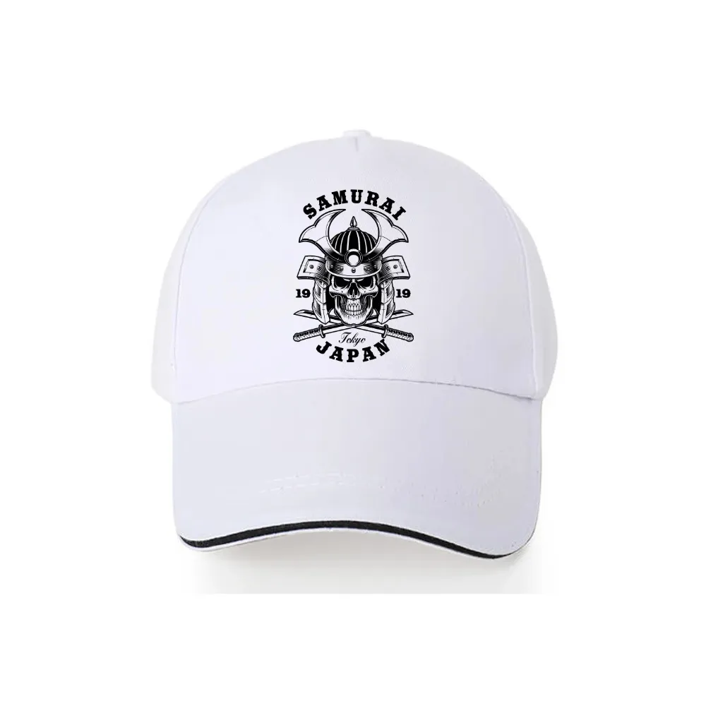 Casquette Japonaise Blanche Samouraï