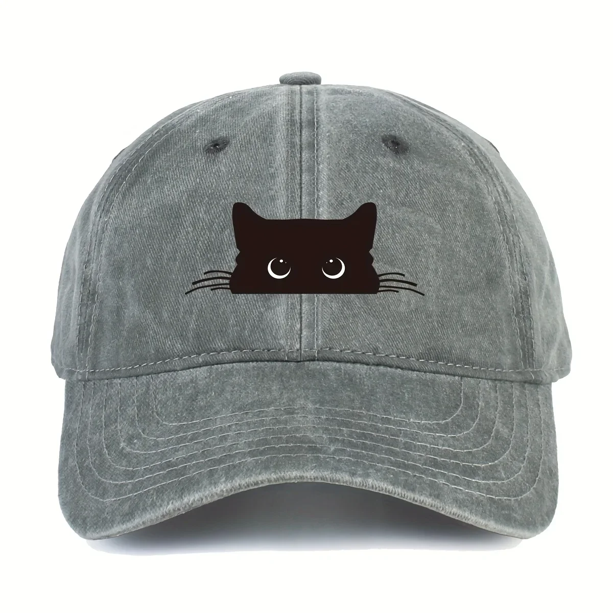 Casquette Japonaise Chat Noir - Image 3