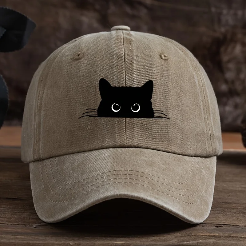 Casquette Japonaise Chat Noir - Image 5