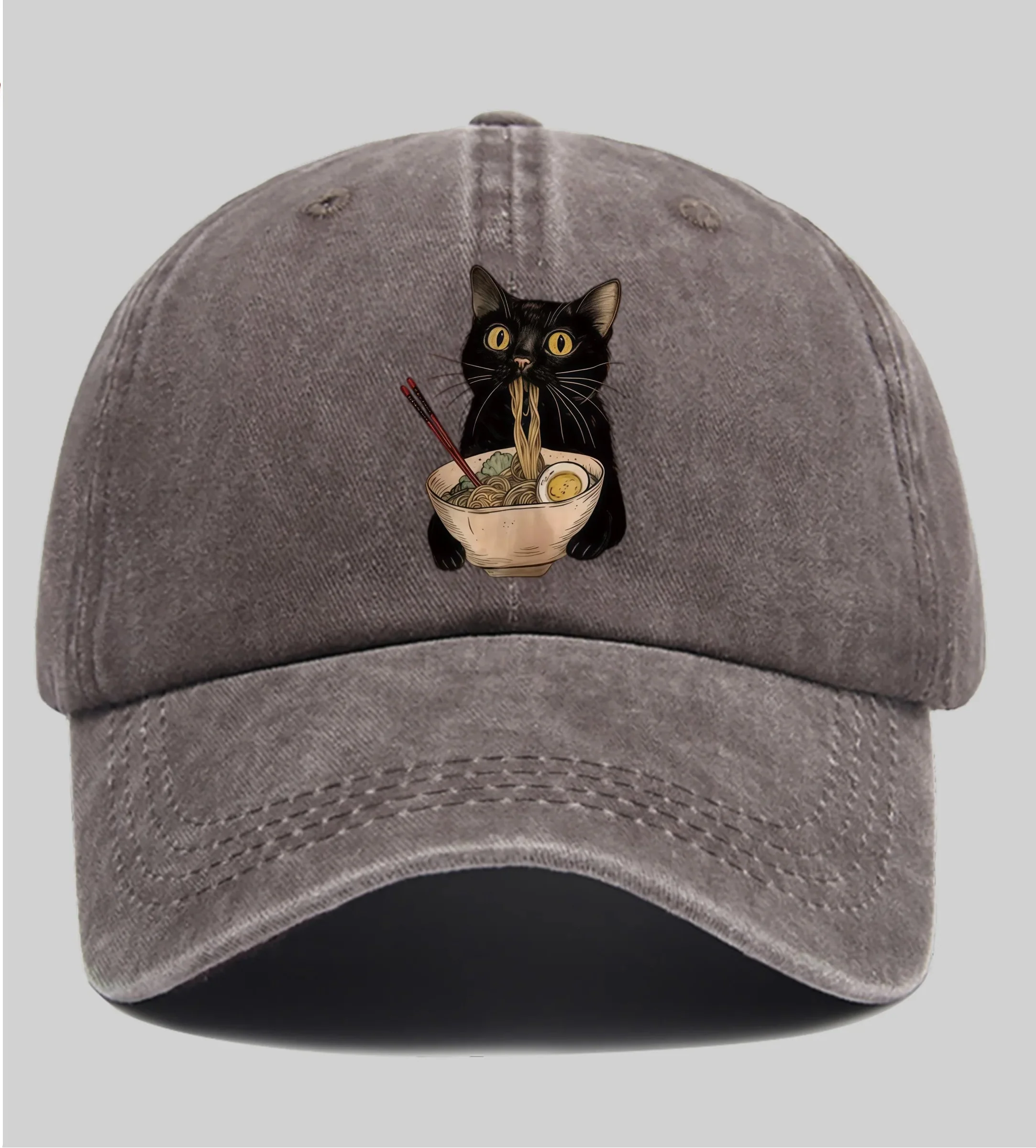 Casquette Japonaise Chat Ramen - Image 7