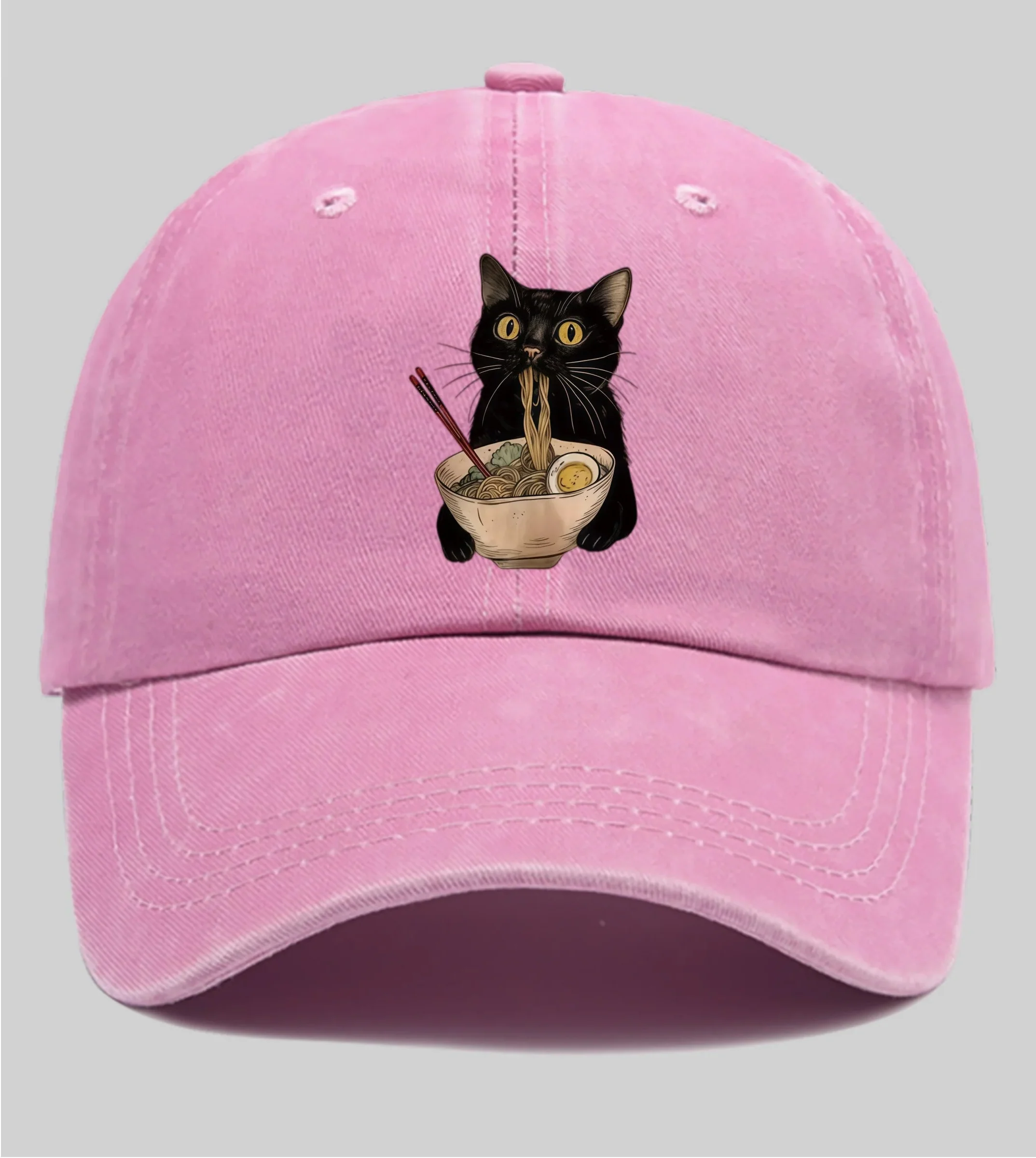 Casquette Japonaise Chat Ramen - Image 9