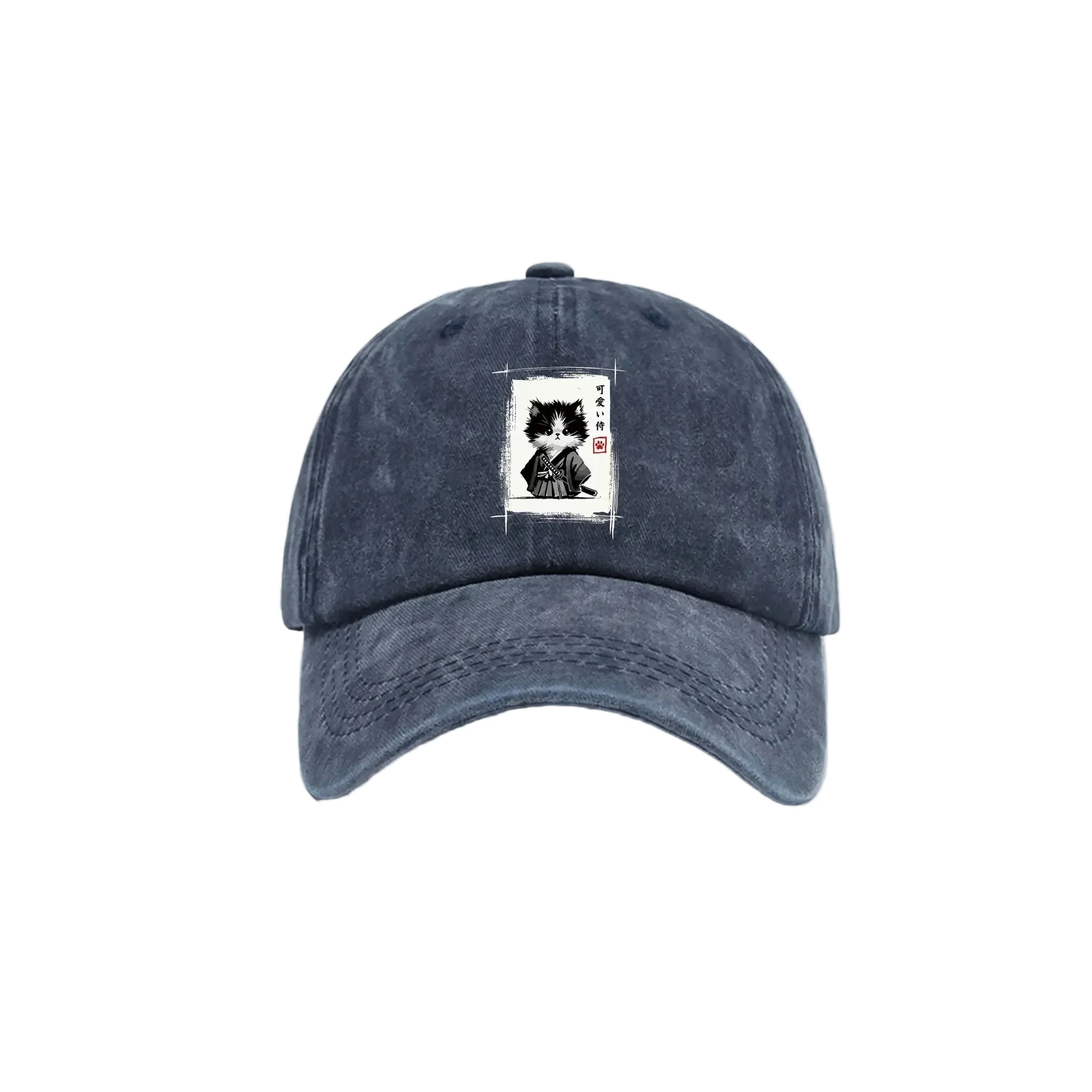 Casquette Japonaise Chat Samouraï