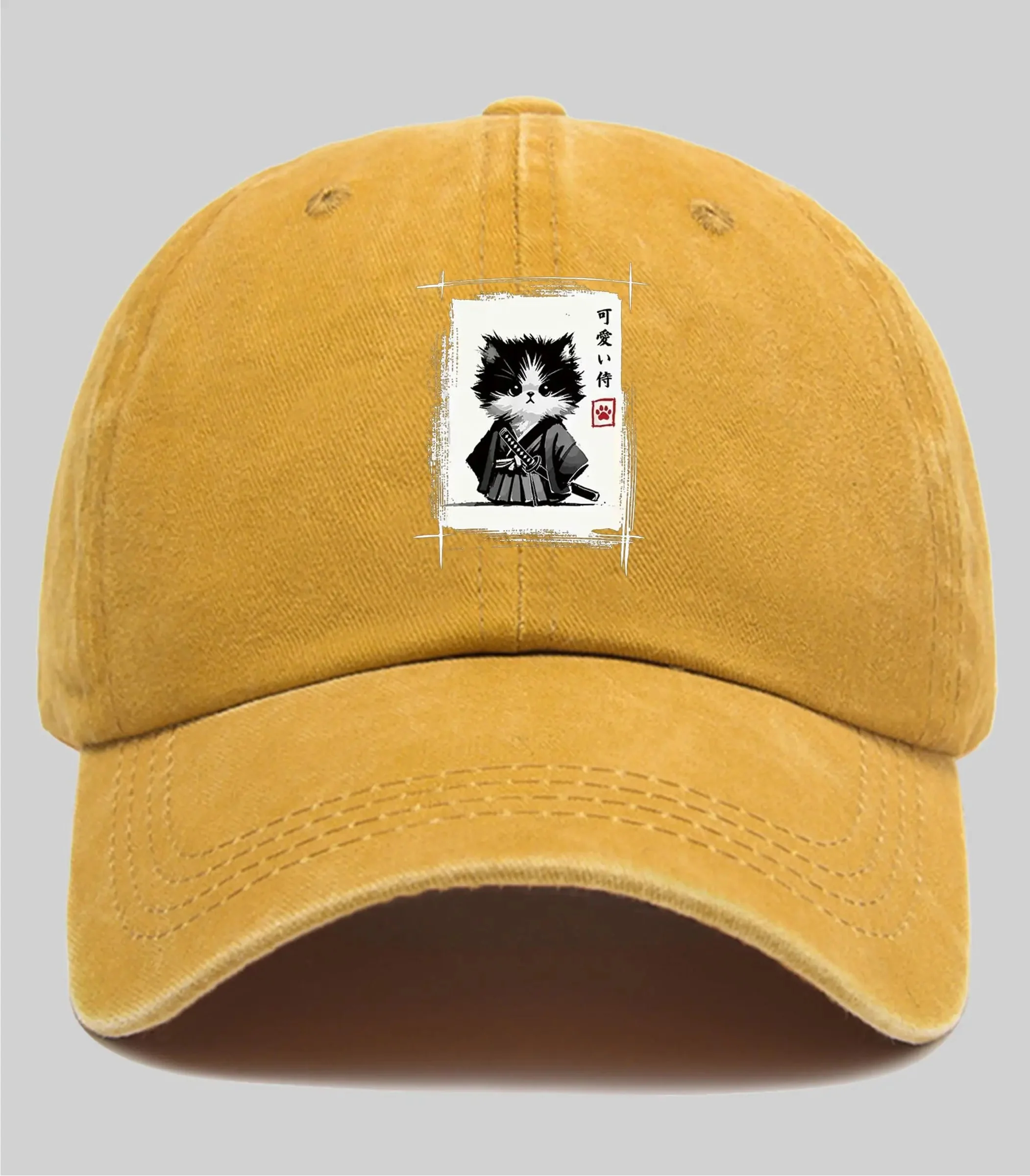 Casquette Japonaise Chat Samouraï - Image 5