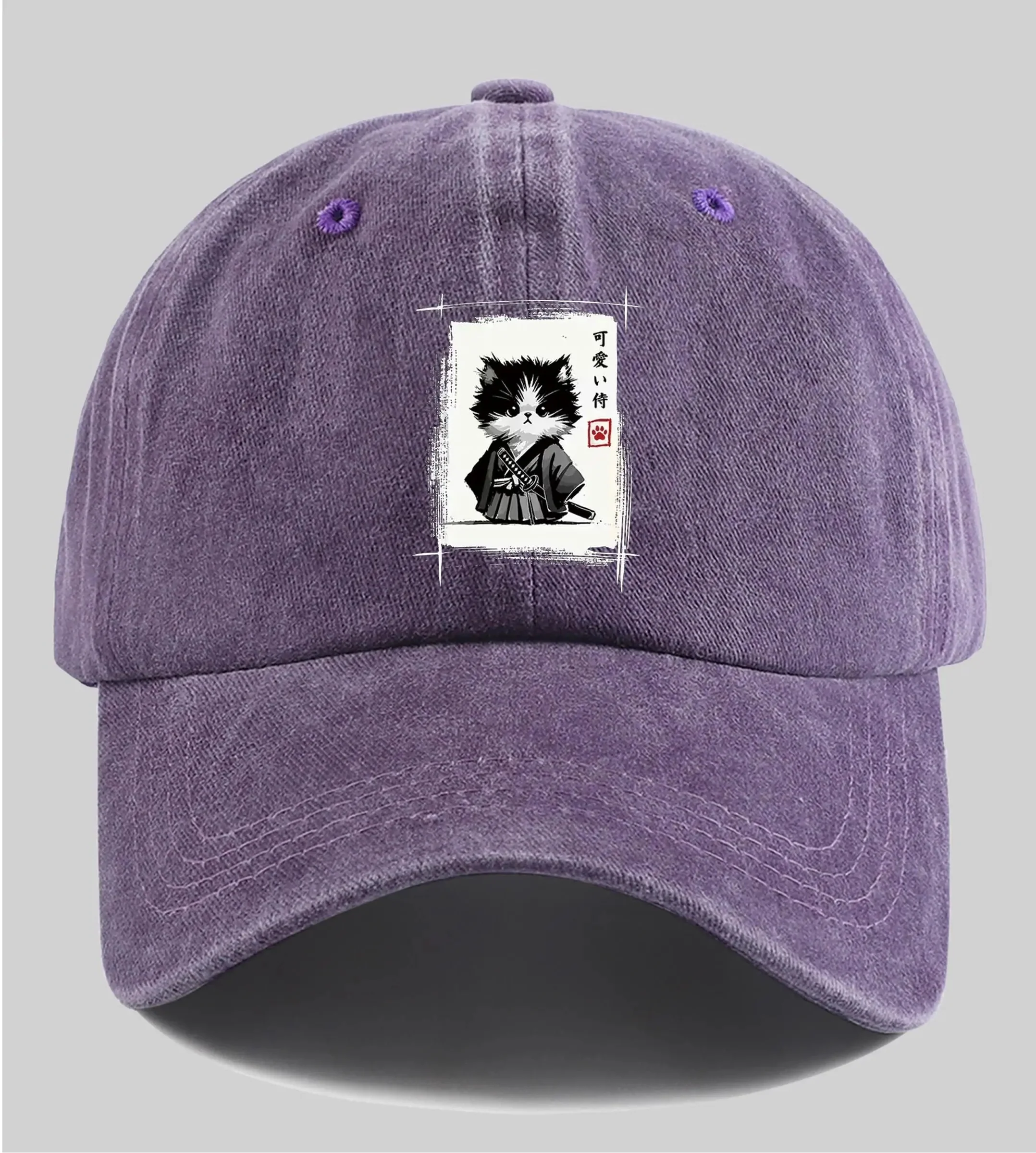 Casquette Japonaise Chat Samouraï - Image 8