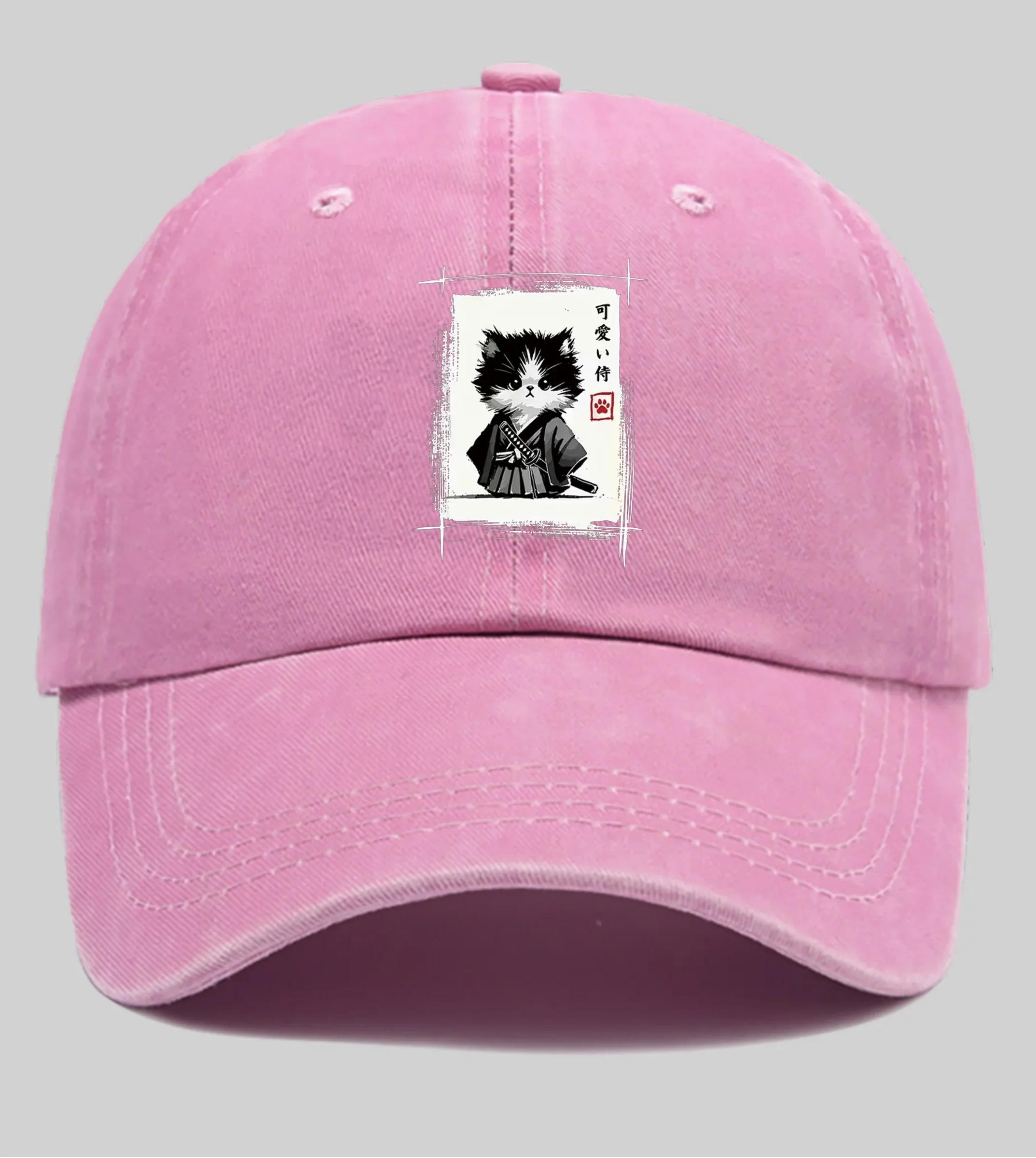 Casquette Japonaise Chat Samouraï - Image 9